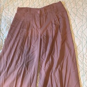 Wide legged dress pants